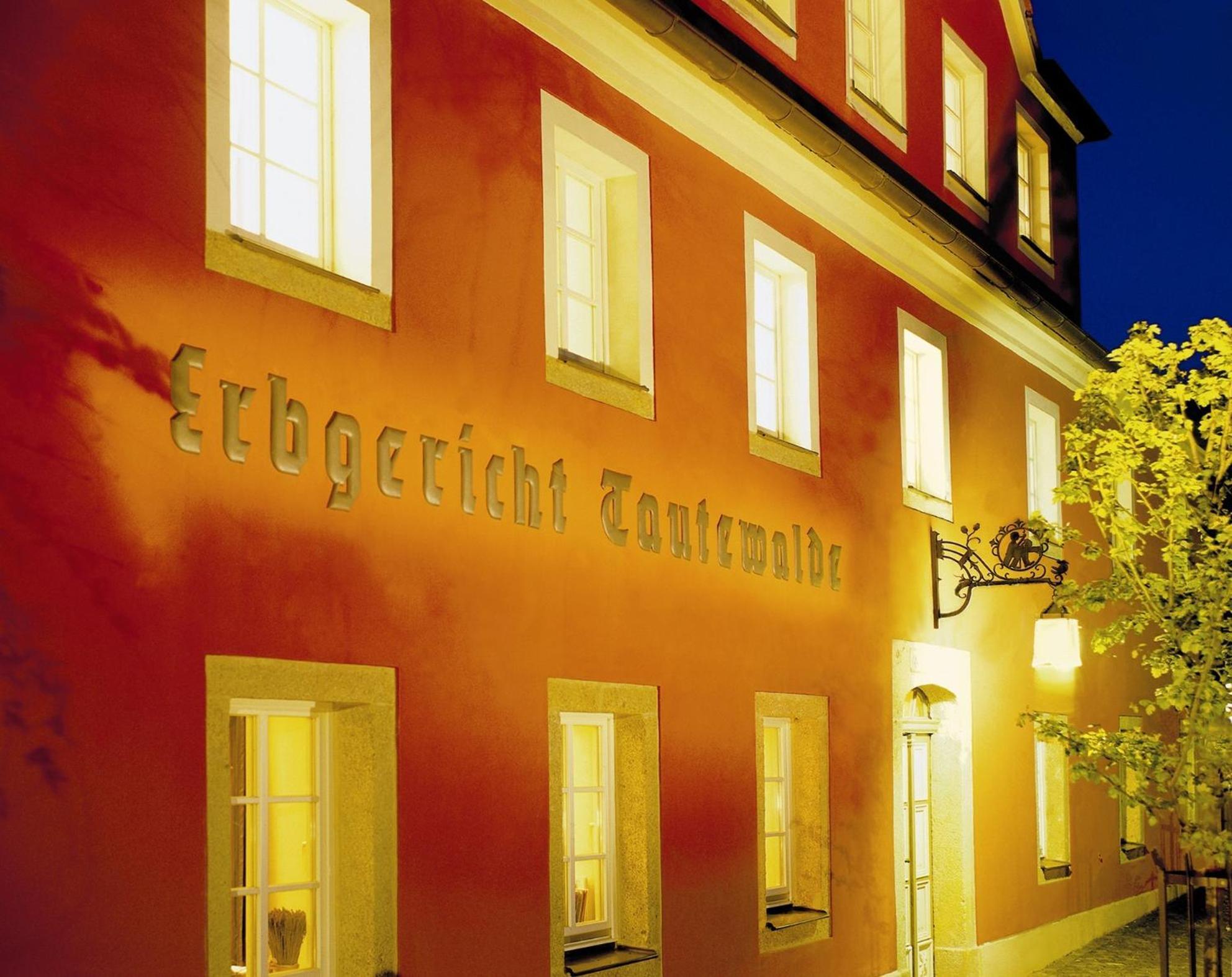 Landidyll Hotel Erbgericht Tautewalde Wilthen Buitenkant foto
