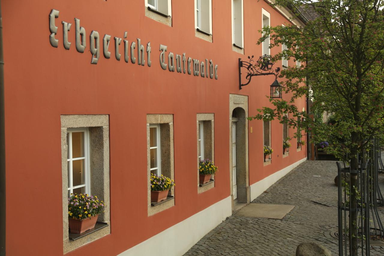 Landidyll Hotel Erbgericht Tautewalde Wilthen Buitenkant foto